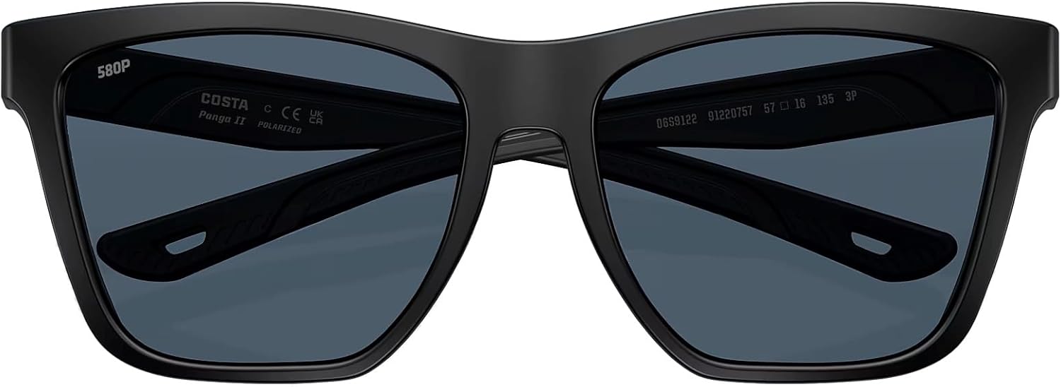 Costa Del Mar Polarized Sunglasses Womens - Panga II Designer Sunglasses For Women with 100% UV Protection - Size 57-580P - Image 3