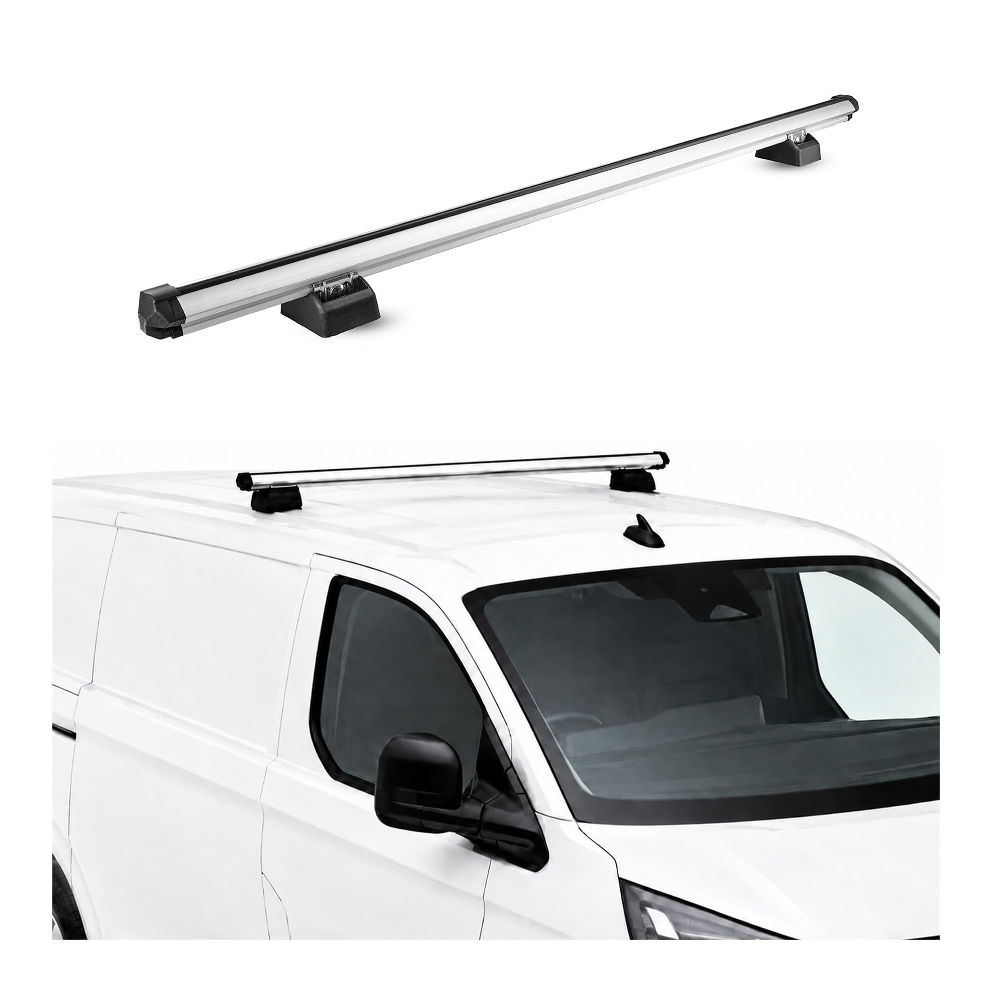 OMAC Dachträger für VW Transporter T7 2024-2026 H1 1-Träger Aluminium