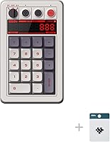 Vista 2 de 8Bitdo 18 Keys Retro Mechanical Numpad, Supports PC Numpad & Standard Calculator Mode, Hot-swappable, PC Calculator Shortcut Button