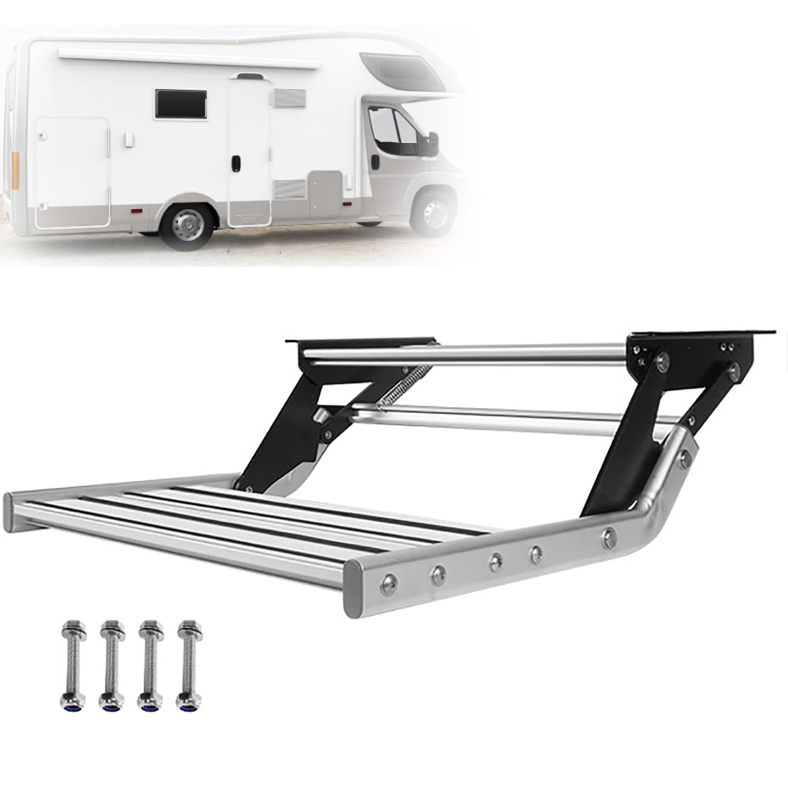 Marchepied de camping-car pour réduire la hauteur de la marche