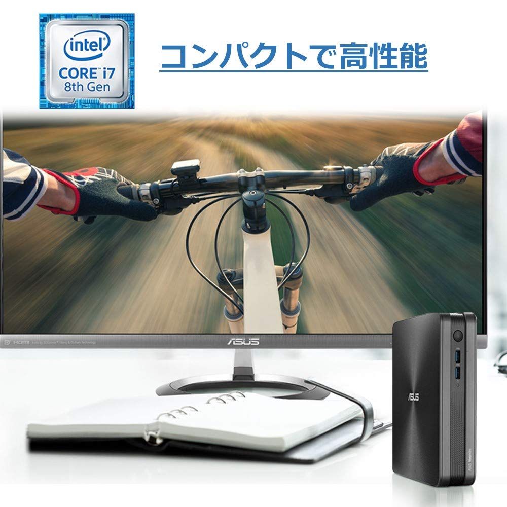 Amazon.co.jp: ASUS デスクトップミニパソコン (Core i7-8700T