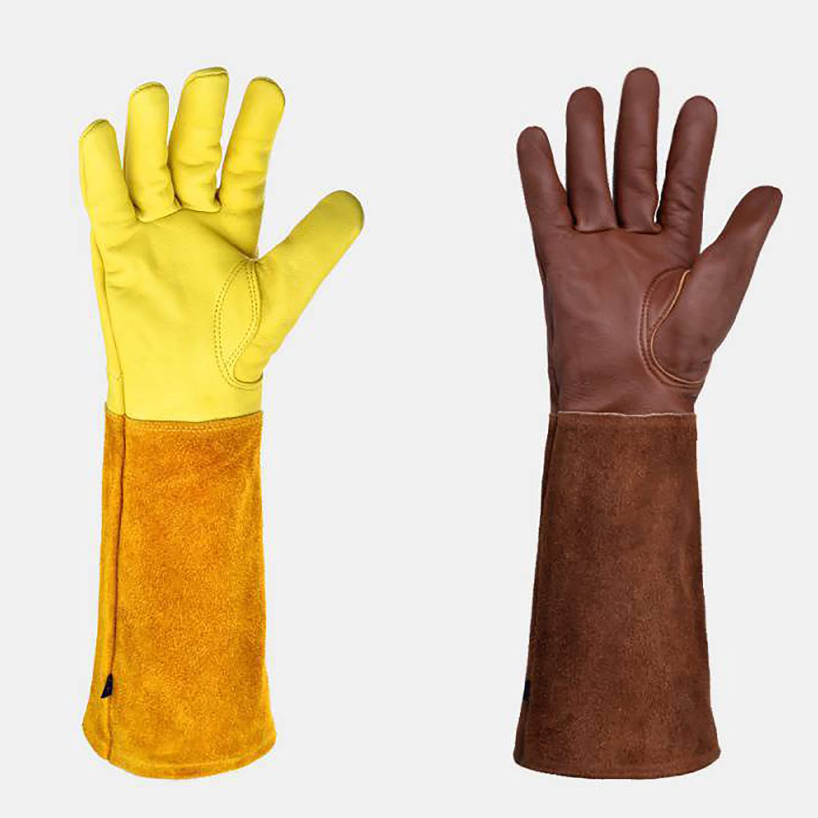Gartenhandschuhe Aus Leder für Das Beschneiden Von Rosengärten Atmungsaktive Handschuhe Komfort Stichfest Arbeitshandschuhe Wasserdicht für Damen und Herren