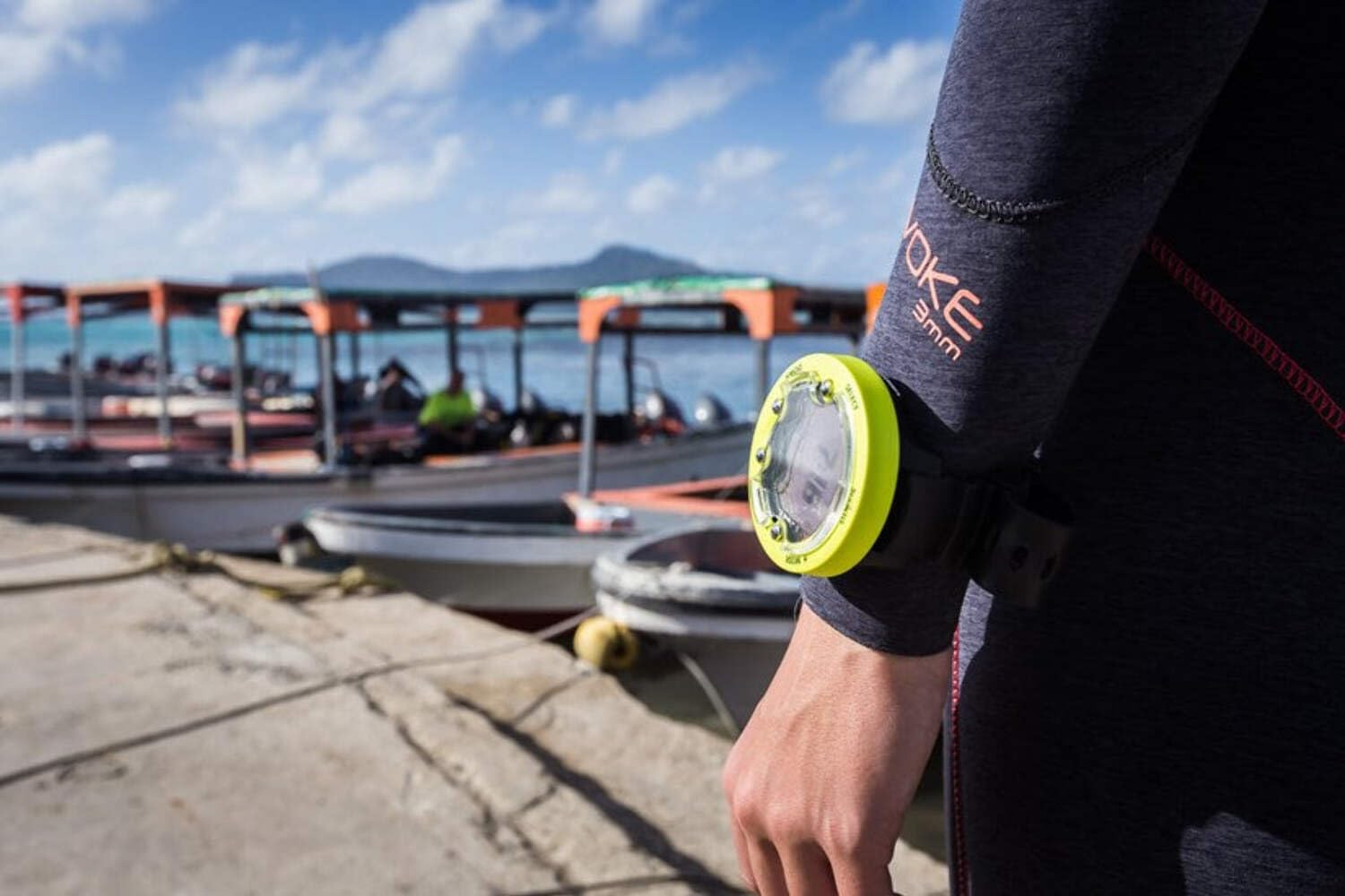 SUUNTO Unisex – Erwachsene ZOOP NOVO Swimcomputer, Yellow, Einheitsgröße