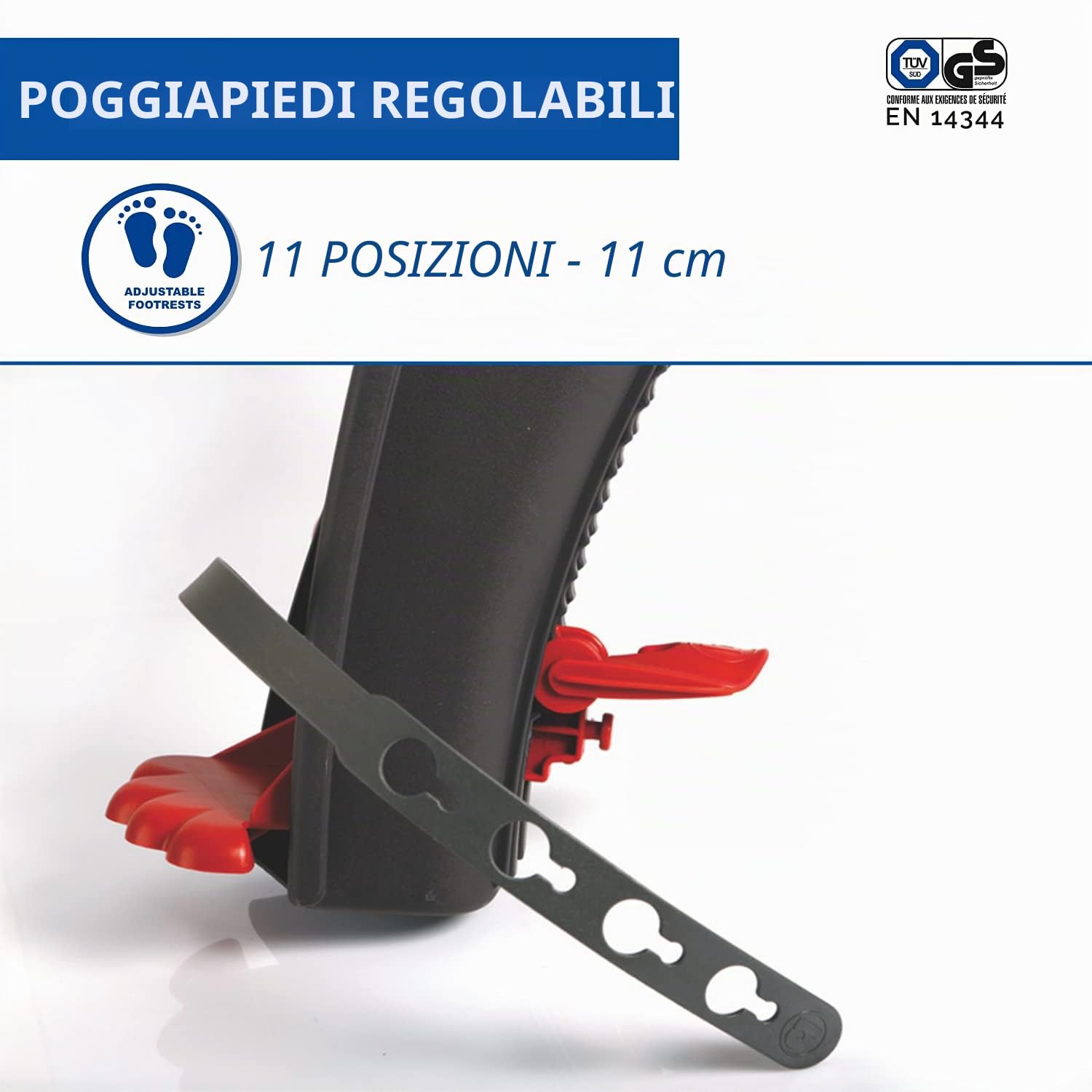 Rabbit - Front Bicycle Seat - for Children up to 15 kg, from 9 Months to 3 Years
