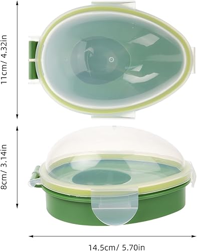 Miniatura 2 de Recipientes de almacenamiento de aguacate reutilizables para aguacate conservador de aguacate reutilizable contenedor de fruta para refrigerador