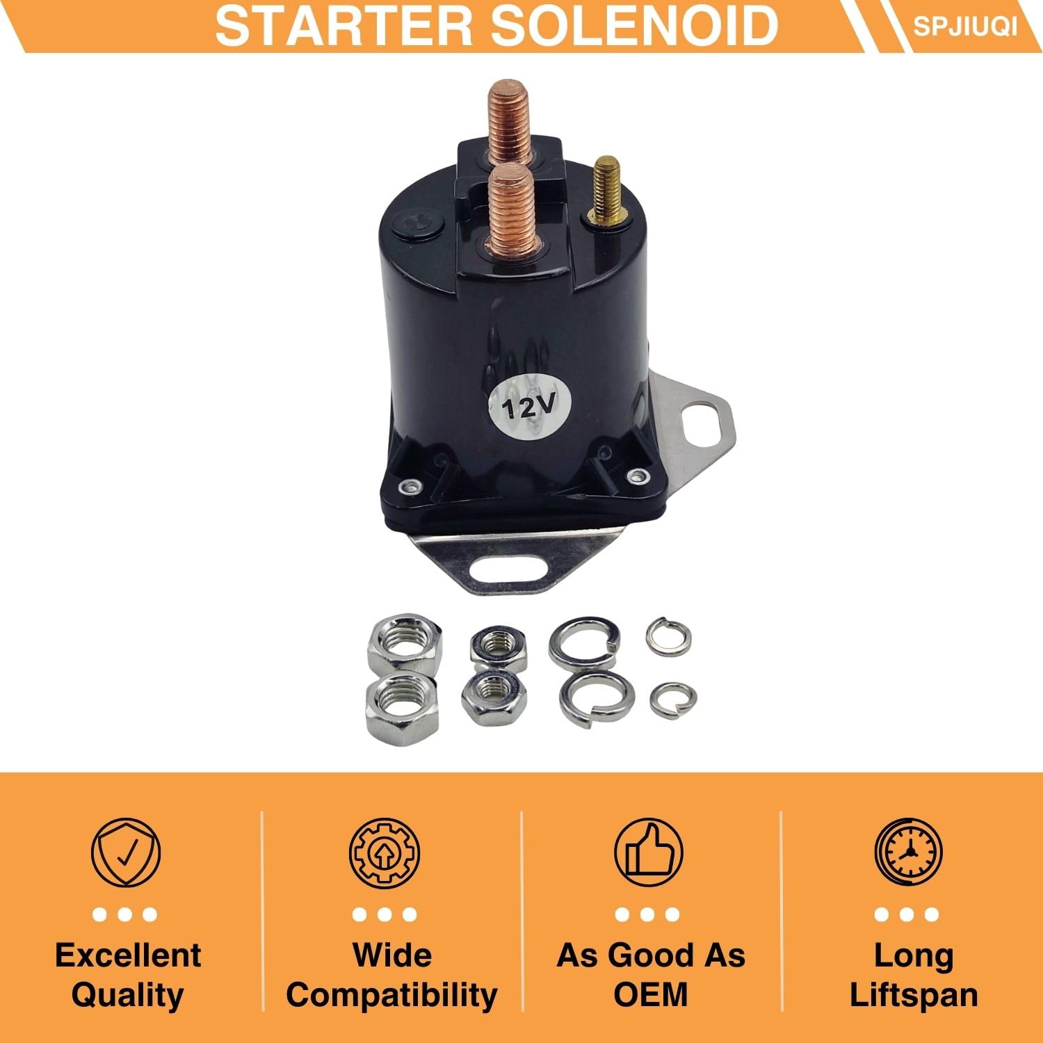 Amazon.com: SPJIUQI Starter Solenoid 925-3001 725-3001 01002228