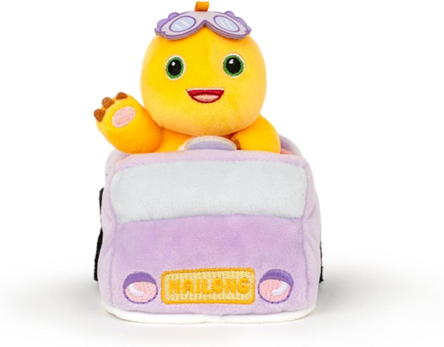 Nailong Dinosaur Stuffed Animal Yellow Dinosaur Plush Toys Cute Dinosaur Stuffed Animals （Saturday）