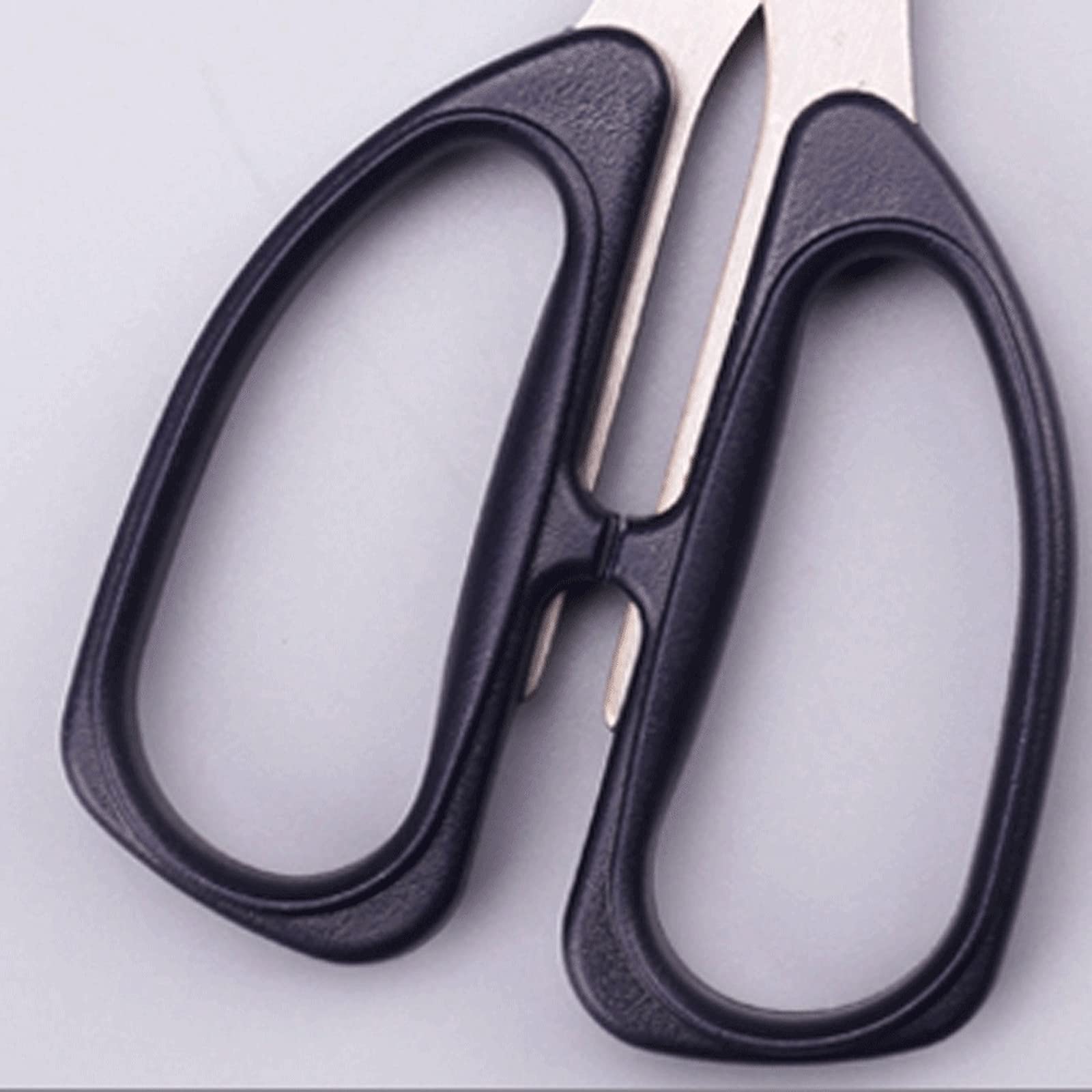 Tijeras de oficina, tijeras for manualidades, 1 paquete de tijeras de hoja ultra afilada, asas de agarre cómodo, tijeras afiladas resistentes for oficina, hogar, escuela, tela de costura, suministros