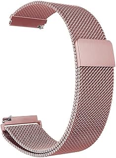 Mesh Woven Quick Release Watch Band, 10mm/12mm/14mm/16mm/18mm/20mm/22mm/24mm, Lug Width Stainless Steel Metal Strap, Smart Watch Wristbands for Men Women (Color : Gray, Size : 12mm)