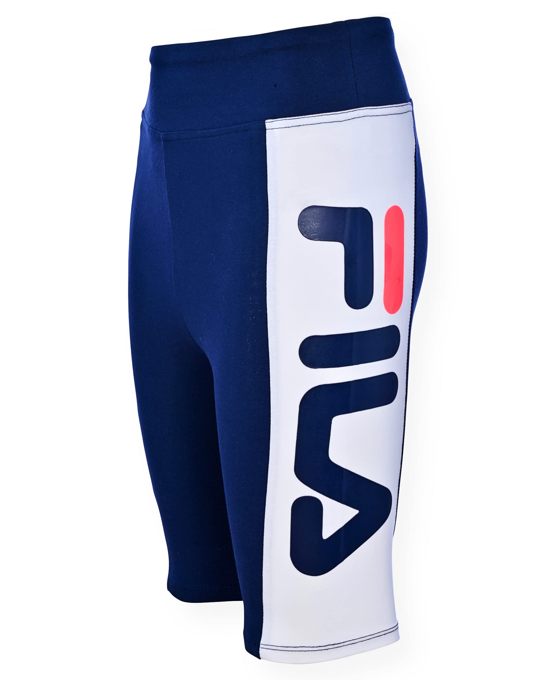 Fila Girls High Waisted Bike Shorts Kids Clothing Activewear