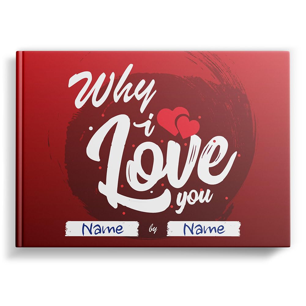 SoulScripted Books Why I Love You | Gift Journal for Couples | Wedding & Couples Anniversaries, Valentines Day