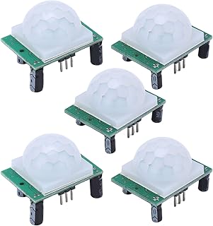 PIR Human Motion Detector Module, Accurate 5Pcs PIR IR Module Stable Low Power Consumption for Alarm System