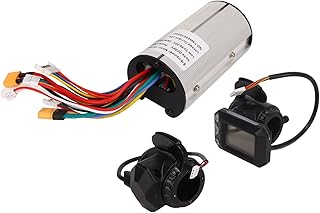 Fockety Motor Brushless Controller, 350W 36V 12A LCD Display Panel E Bike Brushless Motor Controller, XT30 Interface, Waterproof Electric Motor Controller for Electric Scooter