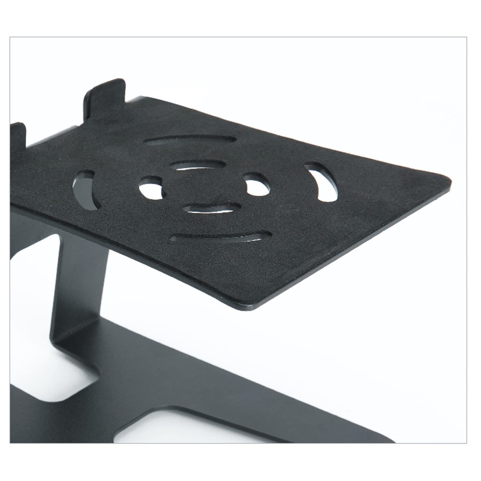 Supporti per altoparlanti Home Theater Altoparlante da tavolo Scaffale Studio Scaffale Monitor Scatola Staffa Base for altoparlante per altoparlanti audio circostanti di grandi dimensioni ( Color : Ne