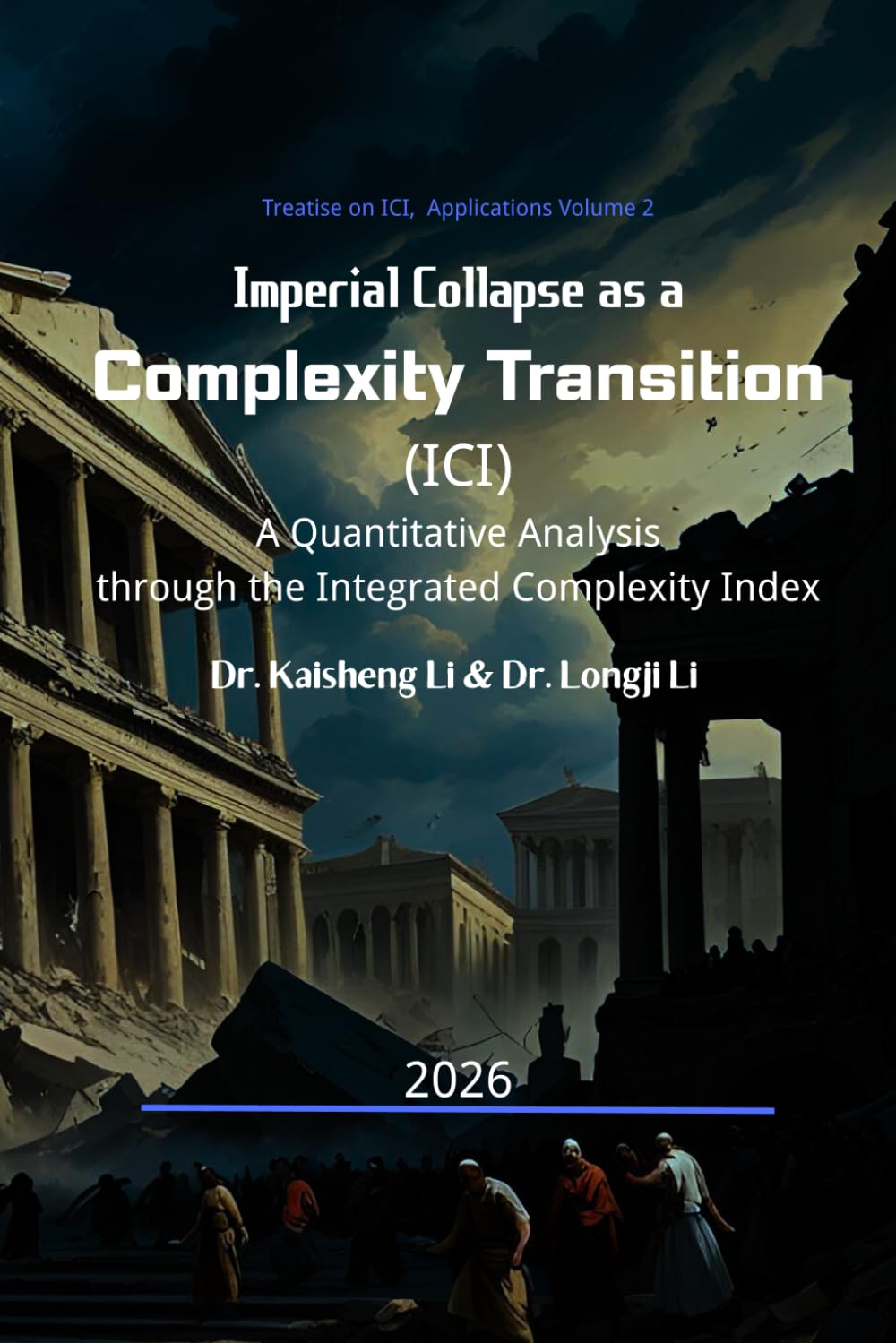 Imperial Collapse as a Complexity Transition: A Quantitative Analysis through the Integrated Complexity Index