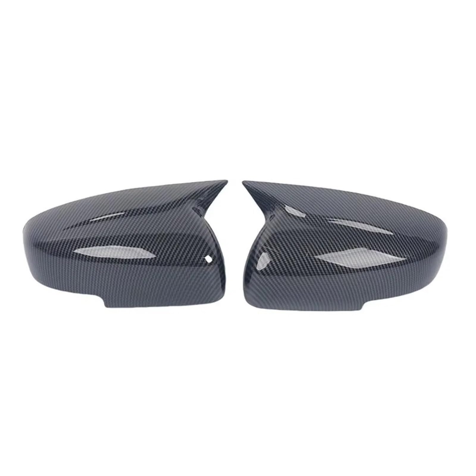 Replacement Covers Car Mirrors for Suzuki for Swift 2018-2025 Car Rearview Side Mirror Cover Wing Cap Sticker Rear View Case Trim Carbon Fiber(Carbon)