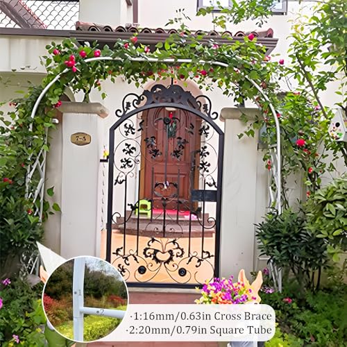 Support de balustrade contre le vent tonnelle robuste noire