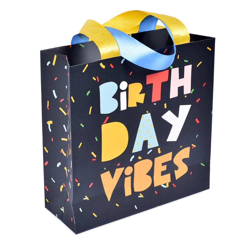 Sapco Gift Paperbag Perfect For Gifting And Parties, Premium Thick Card"Birthday Vibes (8X8X3-Inch(Small)), 1 count,Multicolor (B08DV9WWHN) Amazon Price History, Amazon Price Tracker