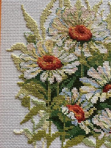 Kit broderie point de croix Riolis 1765 coton multicolore 30 cm loisirs créatifs - 5
