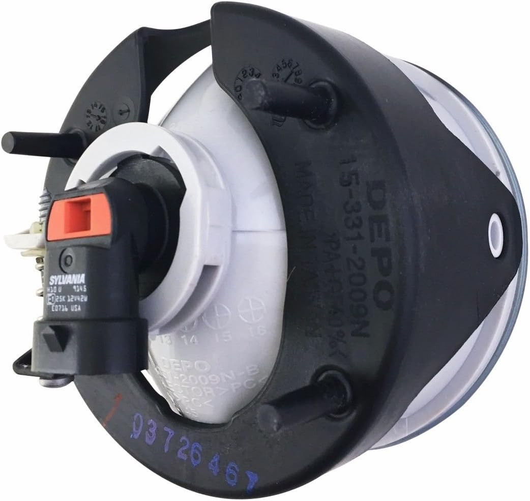DEPO 331-2009N-AS Replacement Passenger Side Fog Light Assembly (This product is an aftermarket product. It is not created or sold by the OE car company)