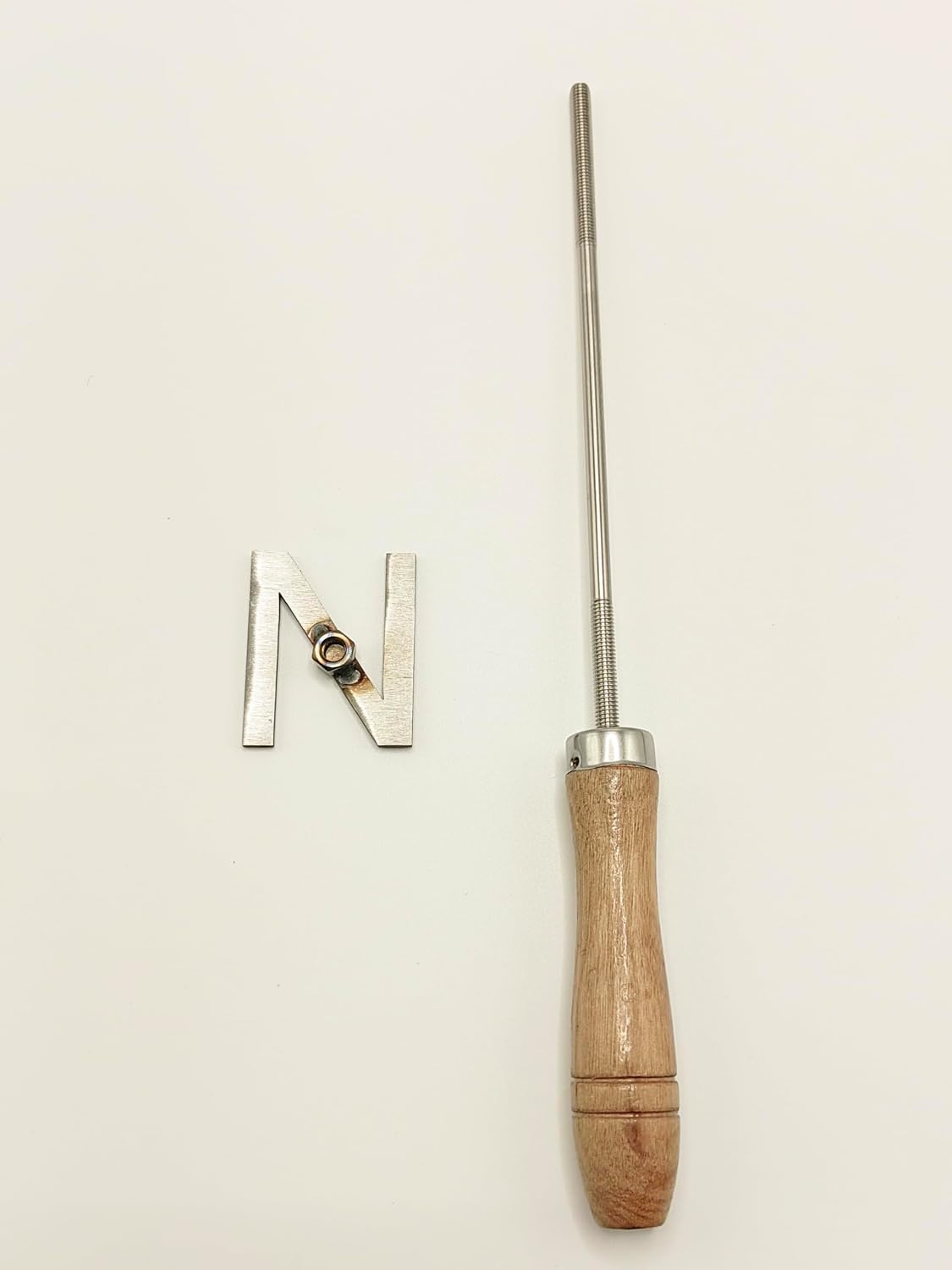 KEESOON-Branding Iron for Wood Create Personalized Masterpieces with Our 2" Stainless Steel Branding Iron - Create Unique Designs (N) image 5