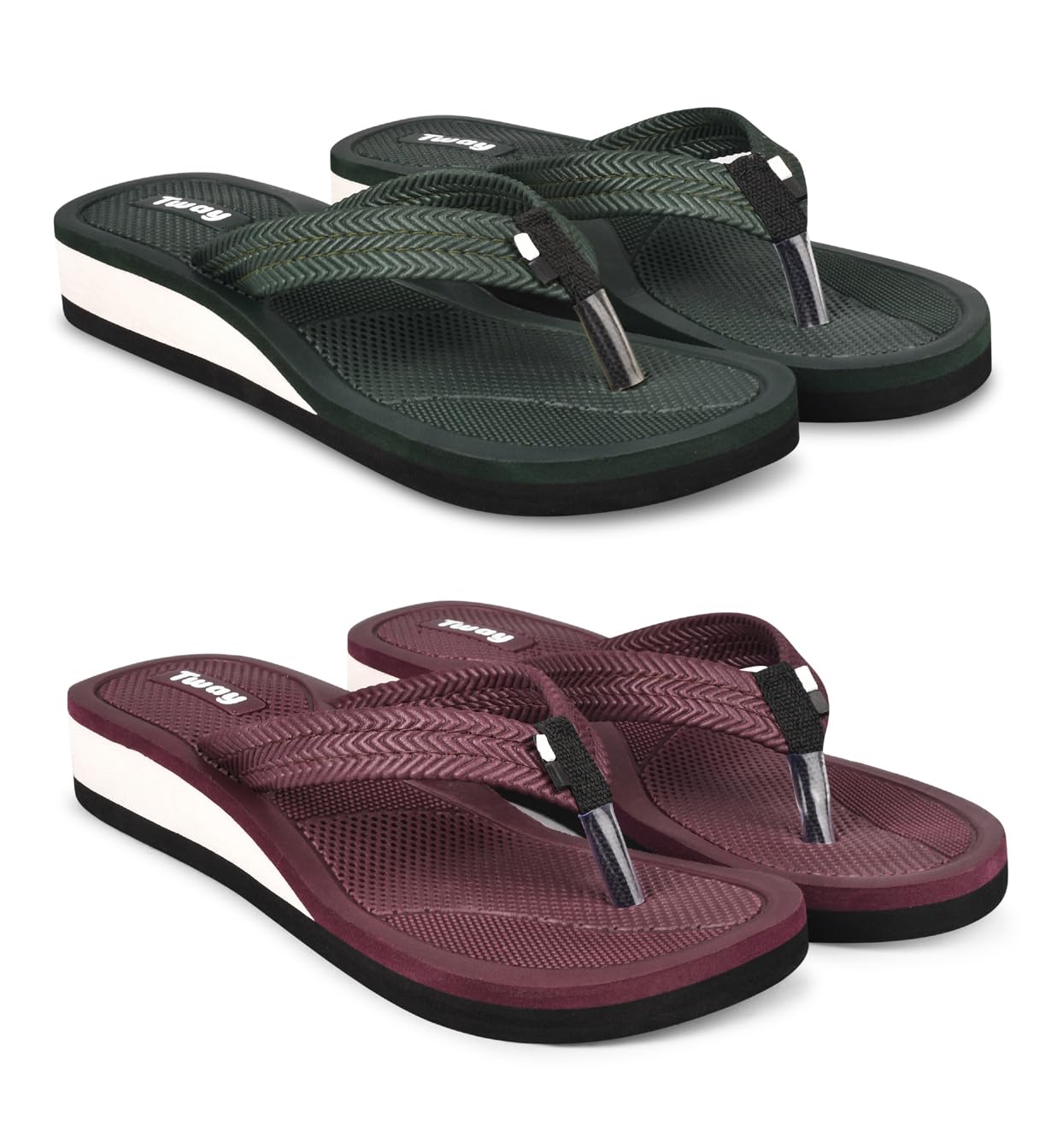 Outdoor soft slippers for women Girls Rubber slipper women pack of 2 (B0CCDRL7M7) Amazon Price History, Amazon Price Tracker