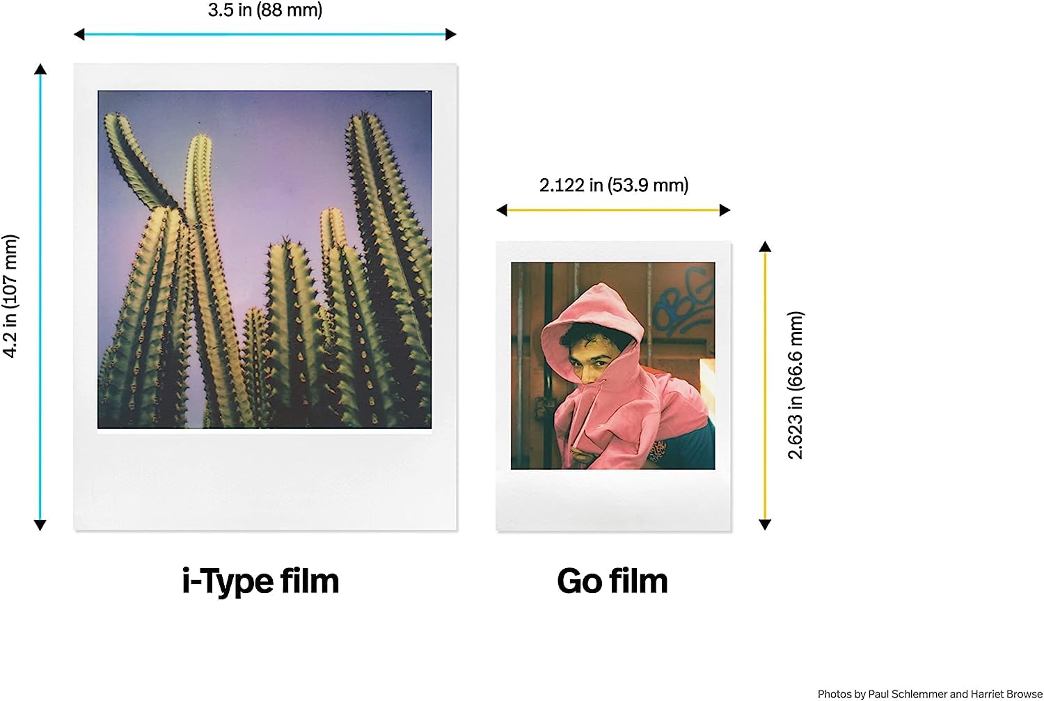Amazon.com : Polaroid Originals Go Instant Color Film Black Frame
