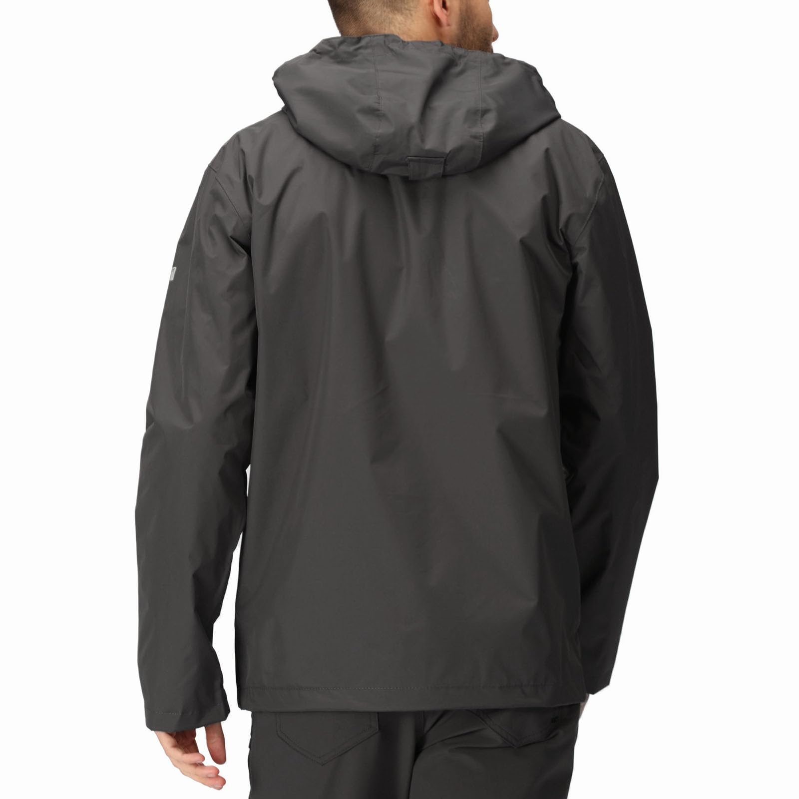 Regatta Matt Chaqueta Impermeable Ligera con Capucha Oculta, Hombre
