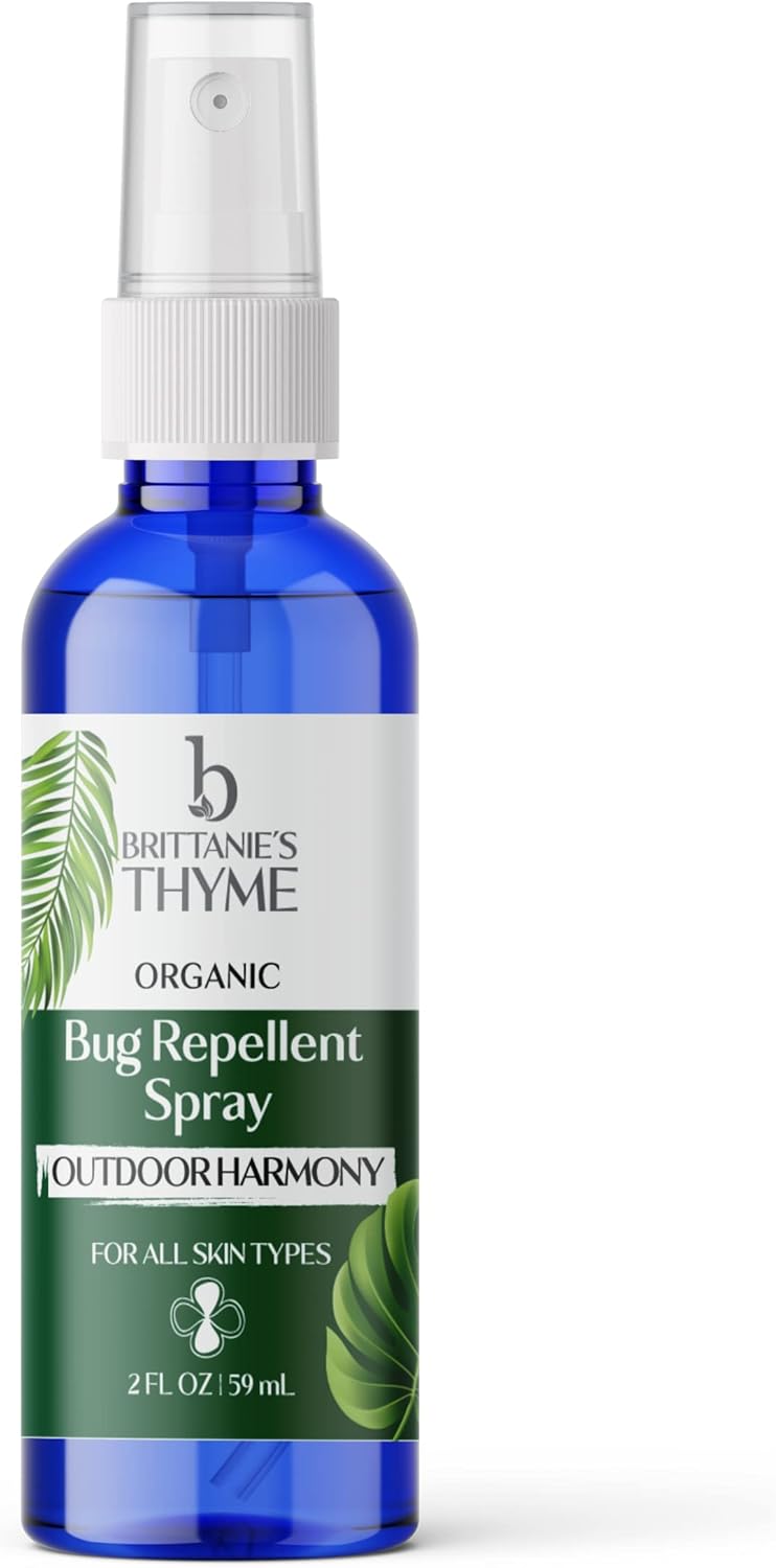 Brittanie’s Thyme 2oz Organic Bug Repellent Low Tox Brittanie’s Thyme 2oz Organic Bug Repellent Low Tox