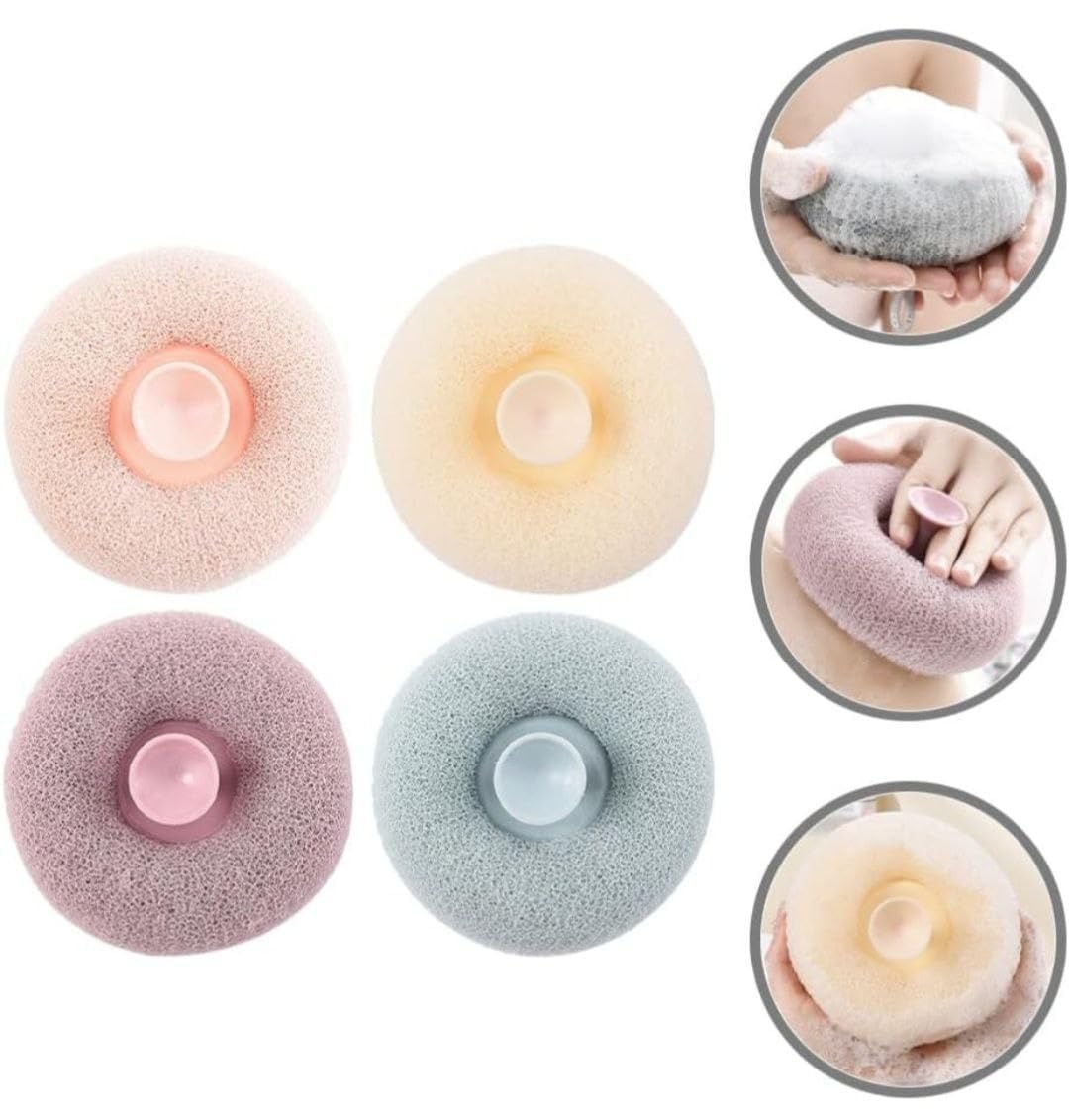 Aryamurti Loofah Bath Sponge Body Scrubber Mesh for Men Women 2