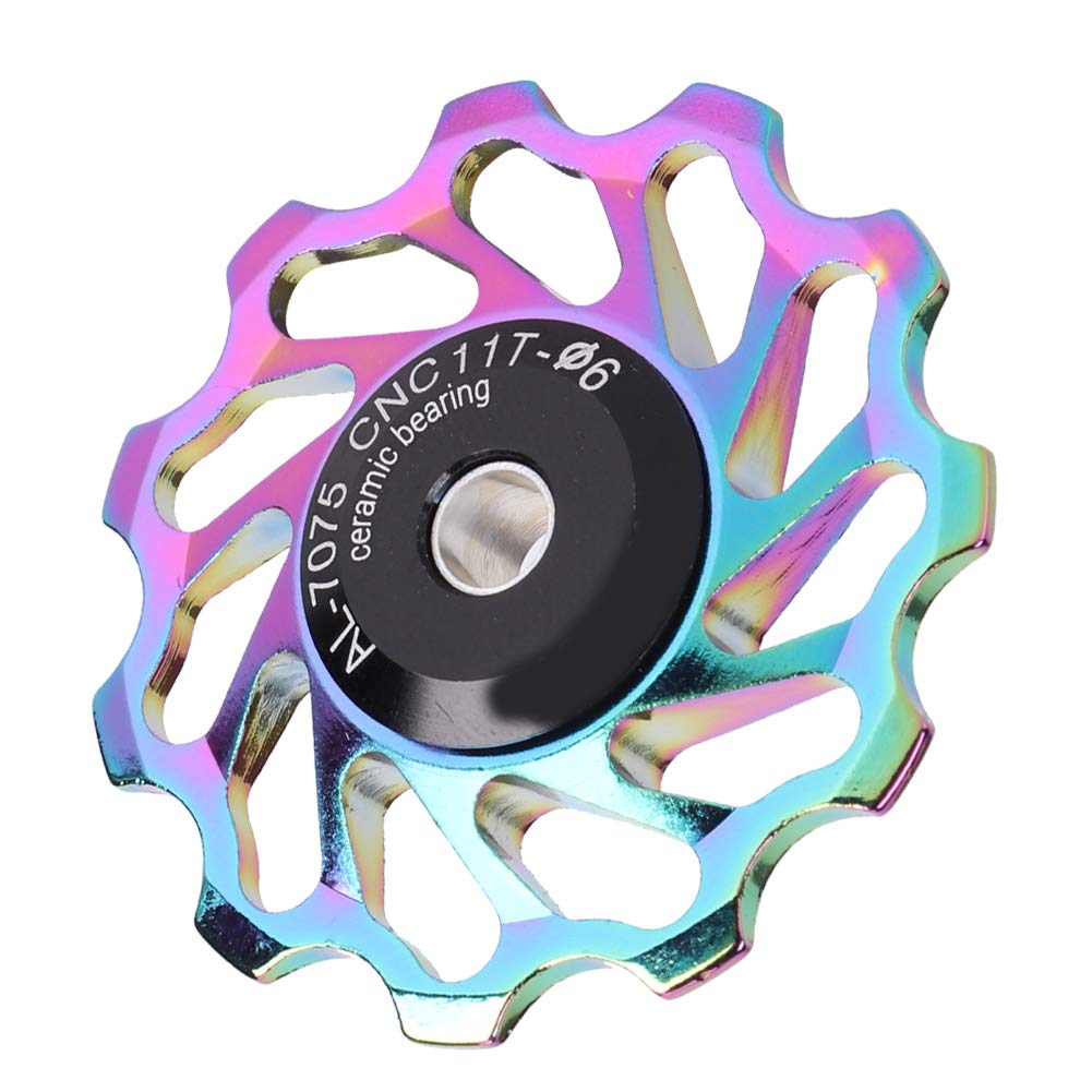 HOUSON Dérailleur pour vélo, poulie de vélo, poulie arrière, poulie de vélo, poulie de vélo de course, VTT, 11T HOUSON Dérailleur pour vélo, poulie de vélo, poulie arrière, poulie de vélo, poulie de vélo de course, VTT, 11T