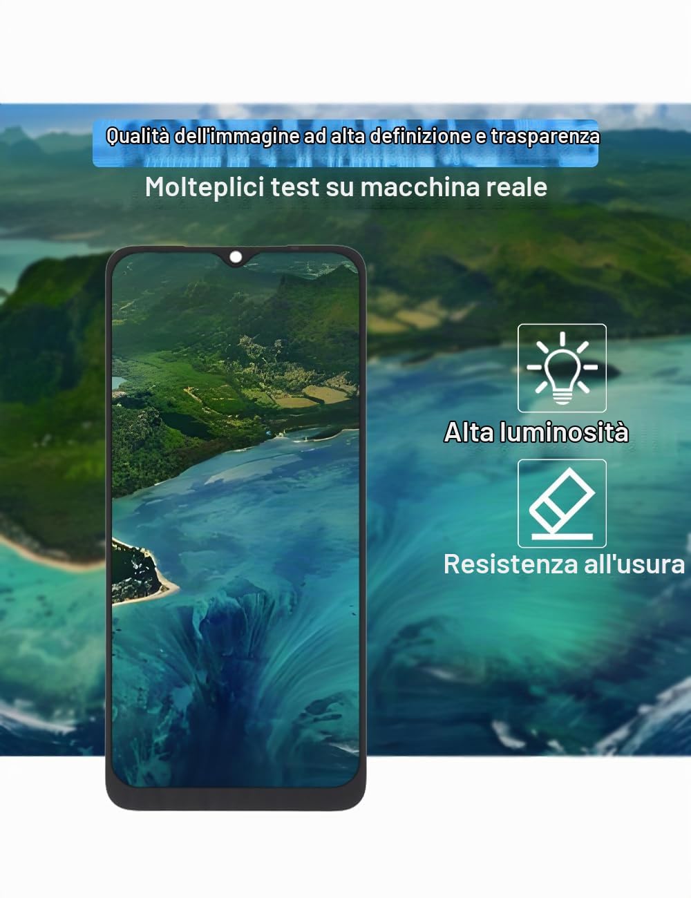 H&LYCYJ Display Schermo per Redmi A1/A2 220733SI 220733SG | Wear toolkit，IPS LCD，Display HD，Sostituire lo schermo，Per i modelli:220733SL 220743FI 220733SH 220733SFG 23028RN4DG