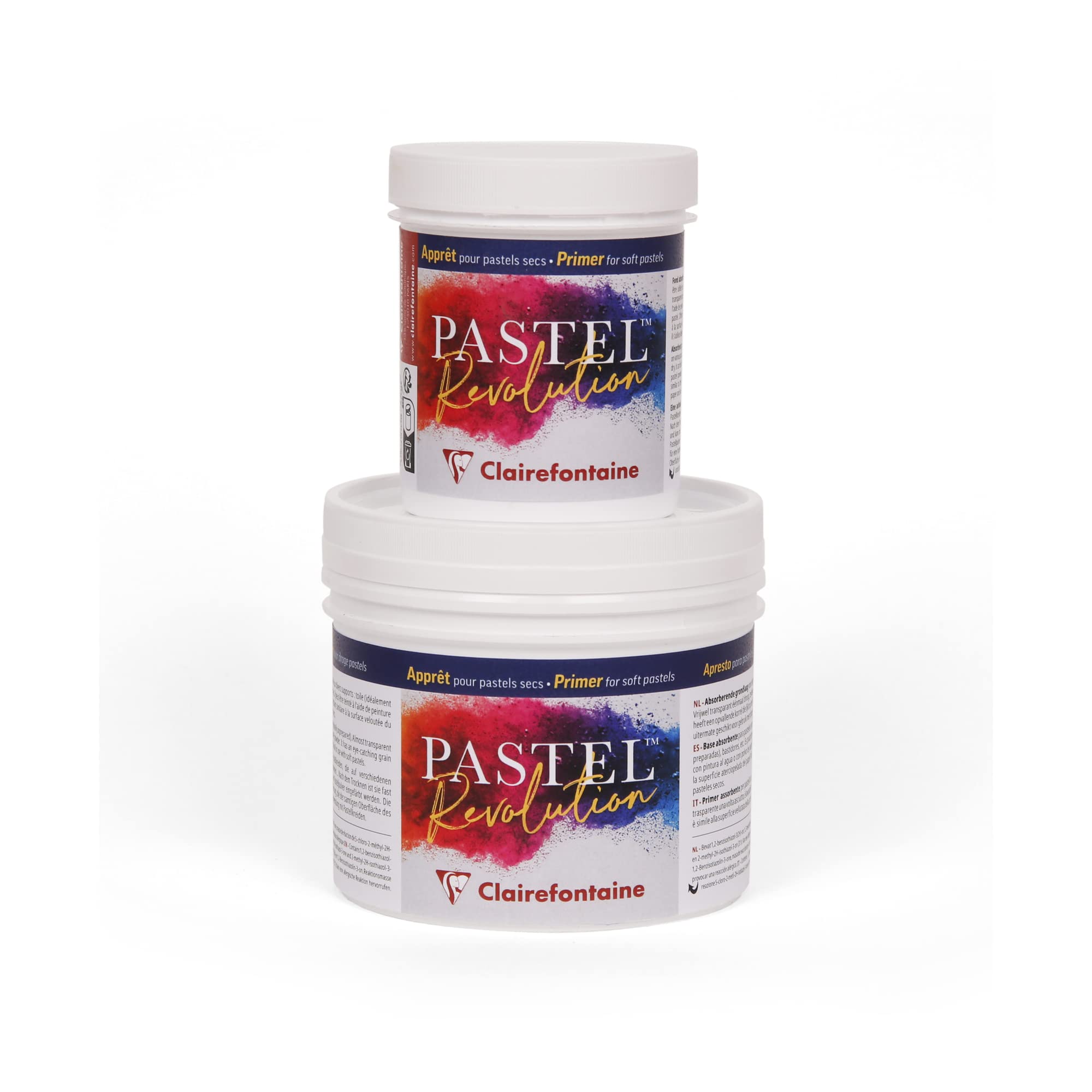 Clairefontaine 975289C - Apprêt Pastel Révolution - Apprêt pour Pastels Secs - Pot 250 ml - Idéal pour le Dessin au Pastel ou Fusain sur Toile