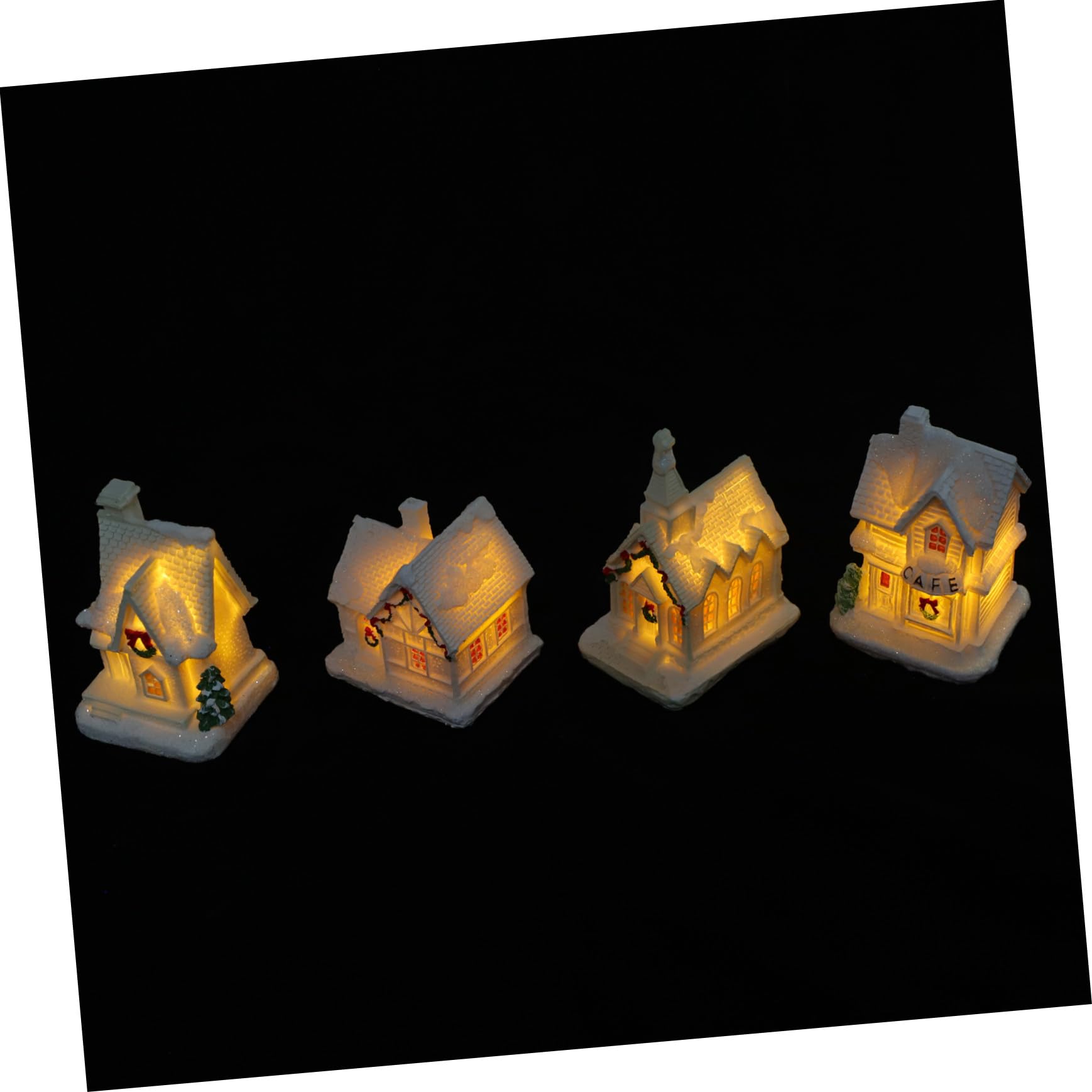 Village de Noël miniature Alipis pour une déco de table magique en famille