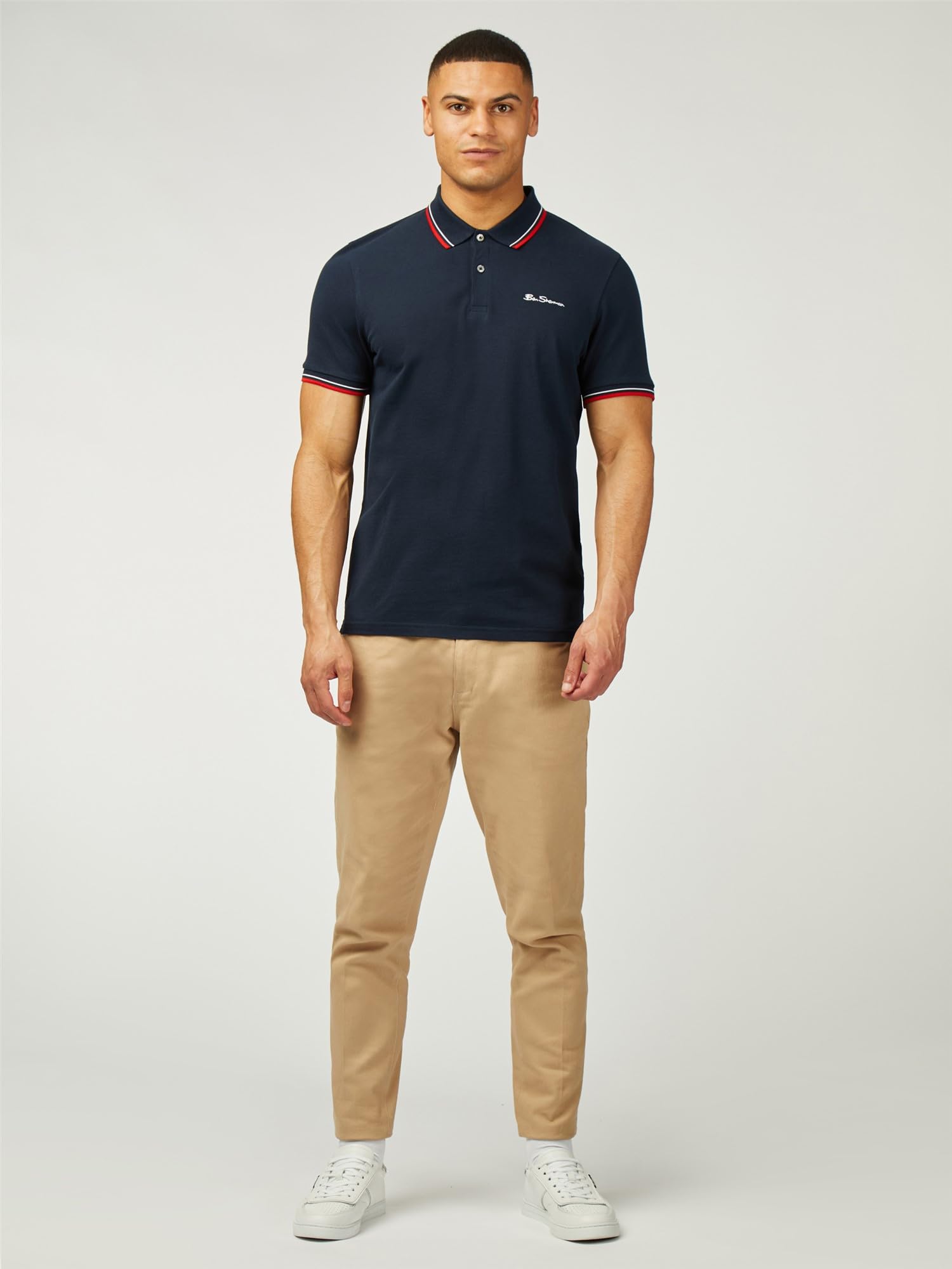 Ben Sherman Herren Signature Polo Poloshirt