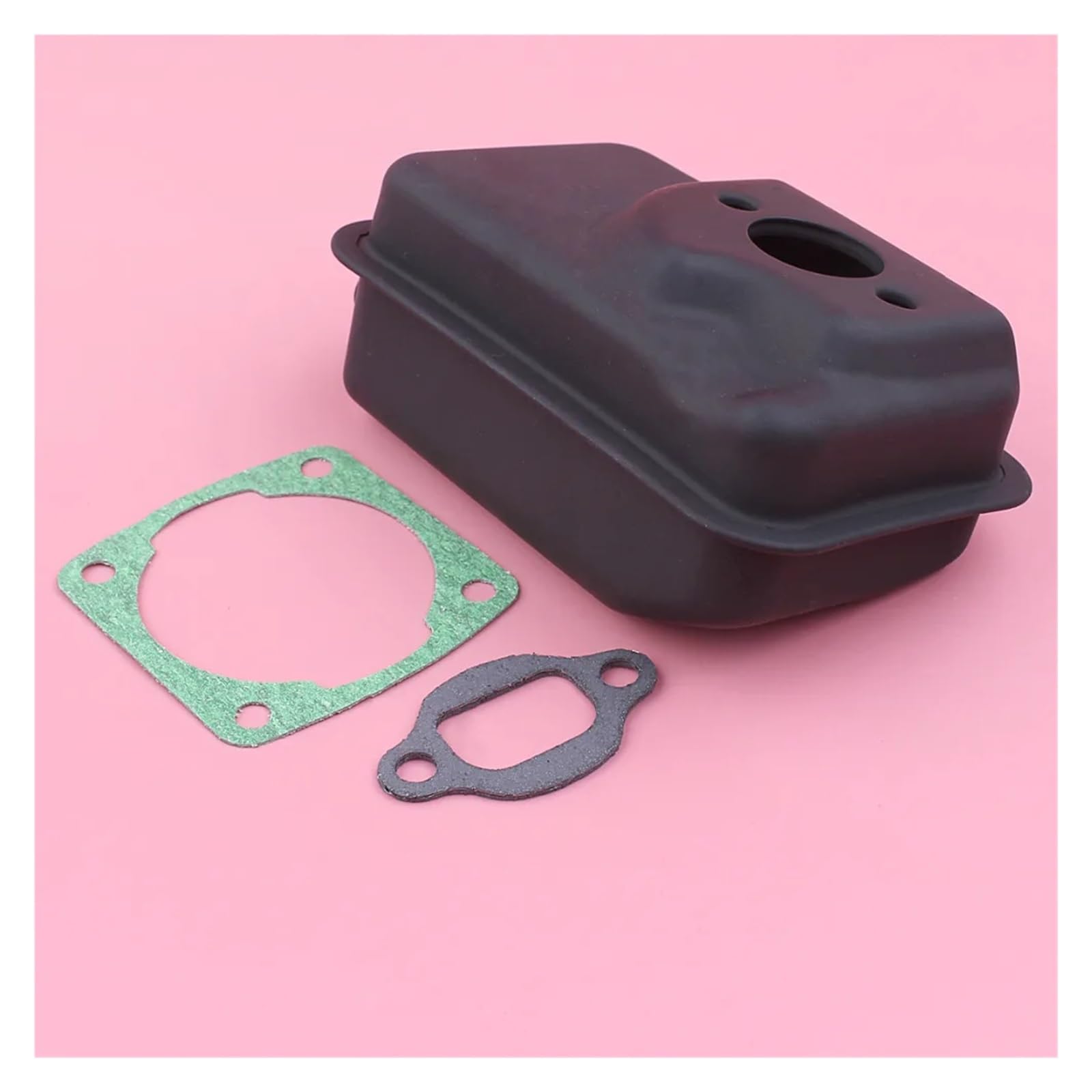 Silenciador de Escape con Kit de Junta de Cilindro for r-obin BG411 NB411 EC04 CG411, cortadora de césped, desbrozadora, Pieza de Repuesto del Motor