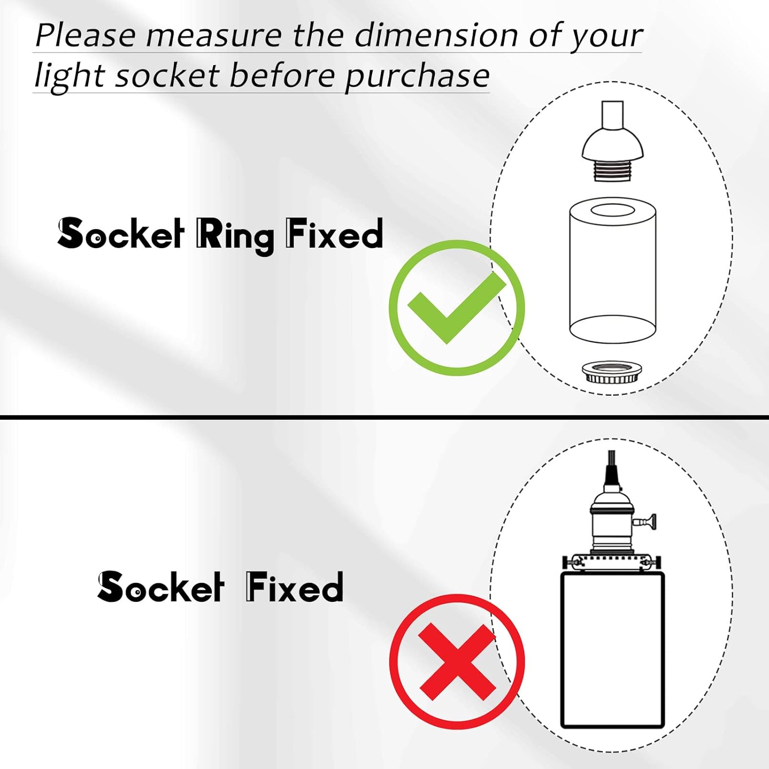 Clear Glass Shade Clear Glass Lamp Shade 5.5in Height, 3.5in Diameter, 1.65in Fitter Glass Shades for Light Fixtures Ceiling Pendant Lights Chandelier Bathroom Light Bulb (4 Pcs)