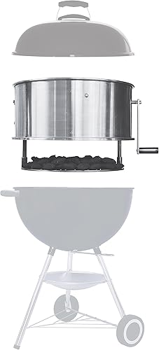 Miniatura 1 de Caliente 4001.0012 - Kit de parrilla estilo argentino/toscano (universal para parrillas estilo Weber de 22.5")