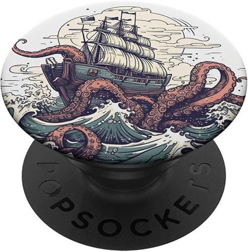 PopSockets de pulpo Kraken de Sea Monster intercambiables PopGrip