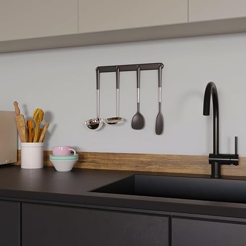 Miniatura 5 de Stickyart Papel tapiz de madera con borde para despegar y pegar, borde de cinta de espejo de 50 pies, borde de marco de espejo, cinta de reparación