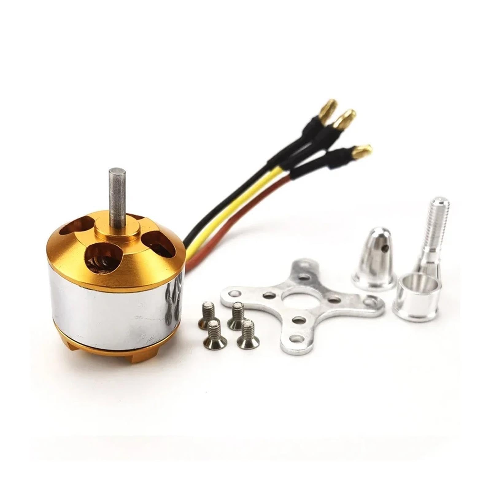 Motor sin escobillas A2208 1000-2600KV for avión RC y drones de ala fija
