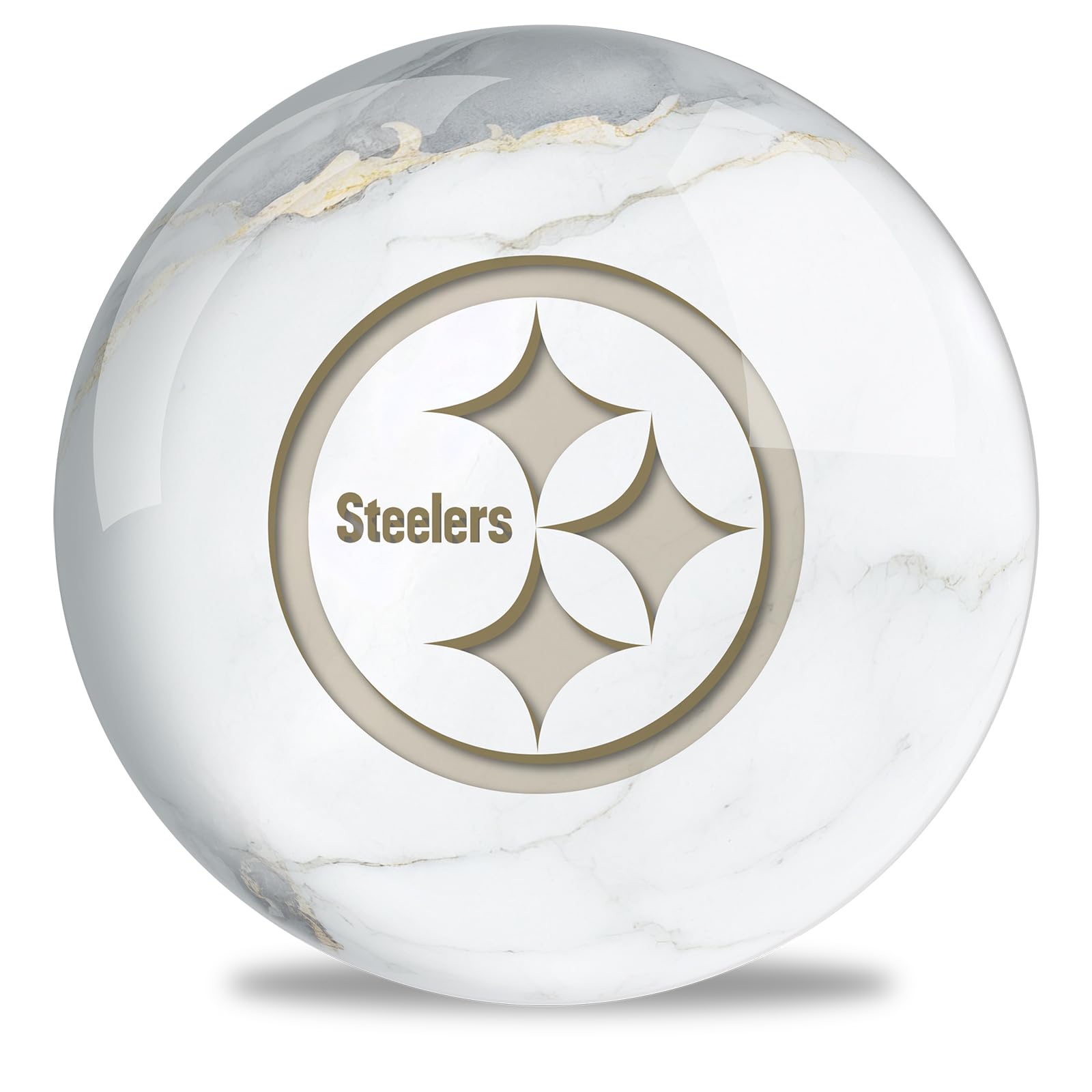 On The Ball Bowling NFL Marble Pittsburgh Steelers 14#