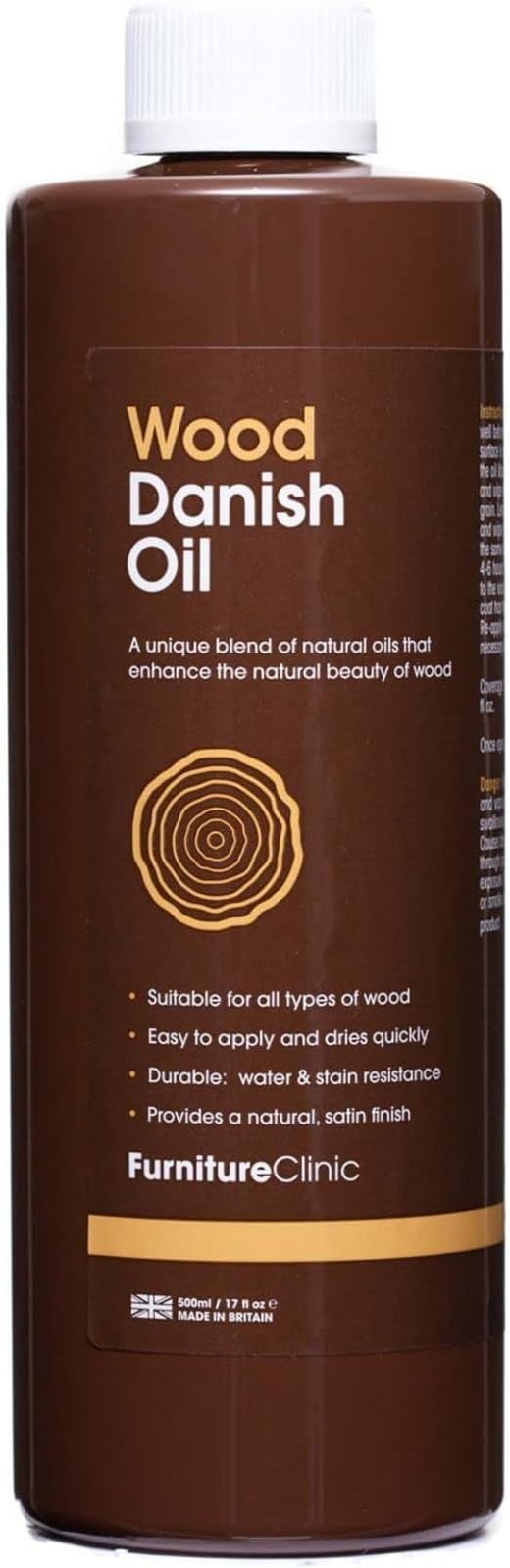 Furniture Clinic Danish Oil for Wood Premium Oil to Enhance The
