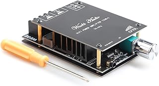 ZK-XPS 150W+150W Bluetooth Power Amplifier Board with TDA7498E Chip 2.0 Channel, DC12-32V Audio Power Amplifier Module for DIY Bluetooth Speaker