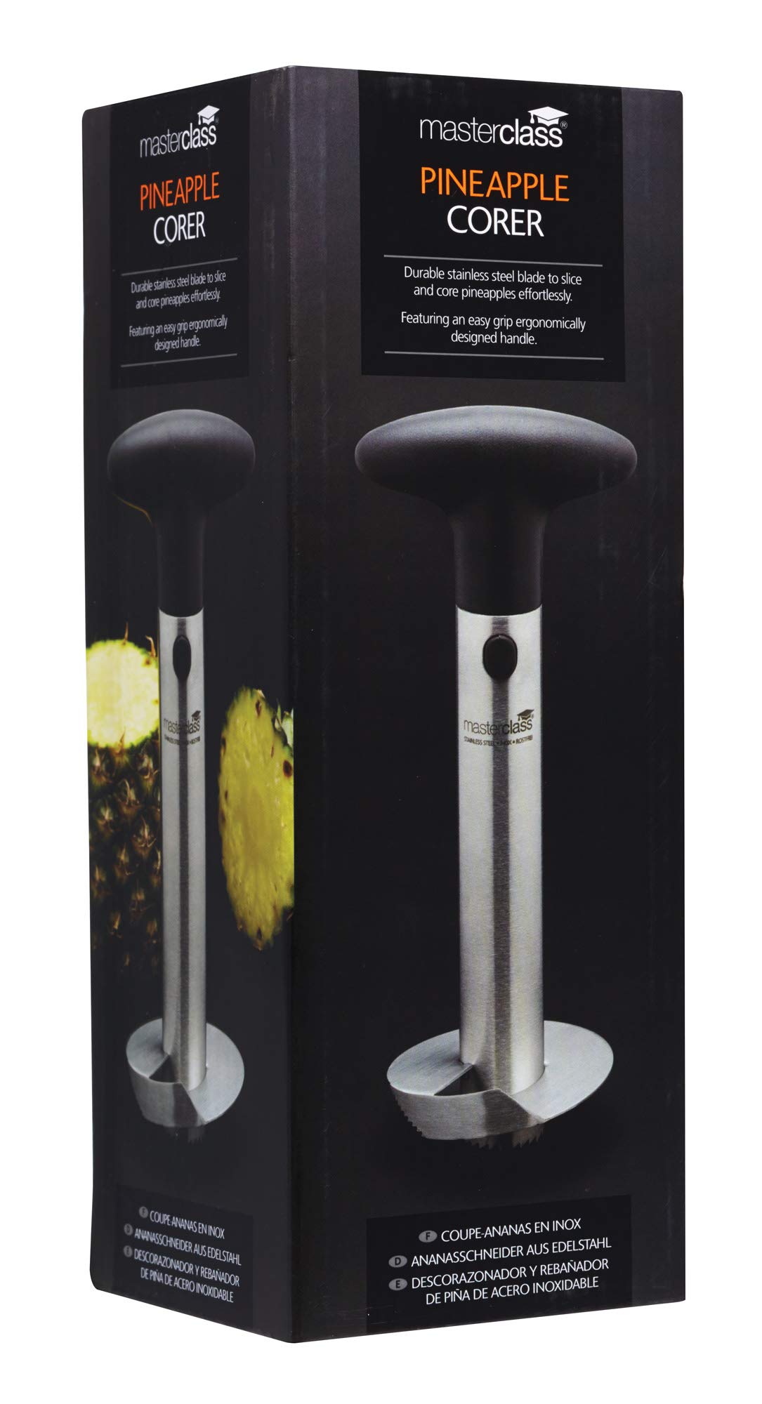 MasterClass Stainless Steel Pineapple Corer/Slicer/Peeler