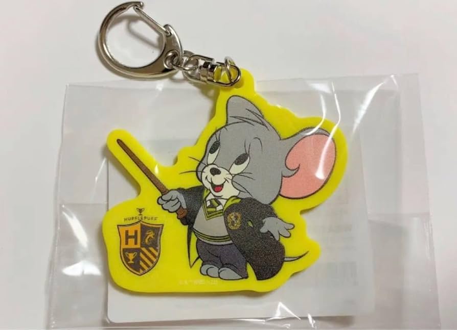 ヒグチユウコ　トム＆ジェリーキーホルダーと缶バッチ ヒグチユウコ トム＆ジェリーキーホルダーと缶バッチ