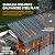 12x20 Ft Metal Carport, Heavy Duty Car Port with Galvanized Steel Roof, Outdoor Car Garage, Large Carport Canopy, Steel Car Shelter for Car, Boats and Truck, Charcoal Black