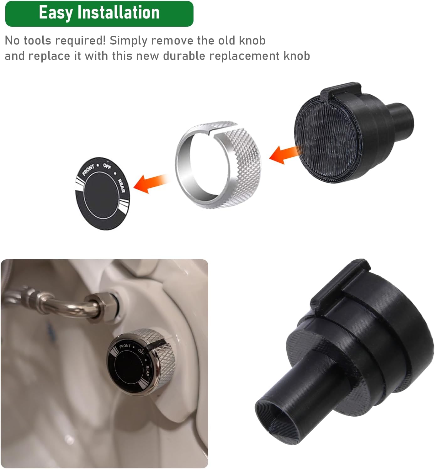 Replacement Knob for S101, Upgrade Your Non-Electric Bidet image 5