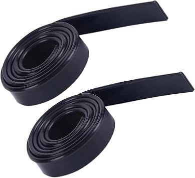 2 قطعة 41 بوصة Squeegee استبدال شفرة المطاط ، عبوة سيليكون منزلية للمضخات للنوافذ ، الزجاج ، تنظيف أبواب الاستحمام