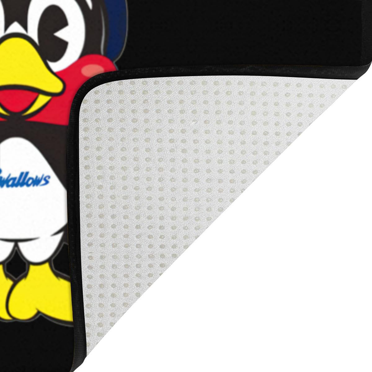Amazon｜東京ヤクルトスワローズ つば九郎 玄関マットカーペット 泥